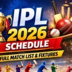 The IPL 2026 schedule has been announced with match dates, teams and venues. Check the full fixtures list, playoff schedule and key matches.