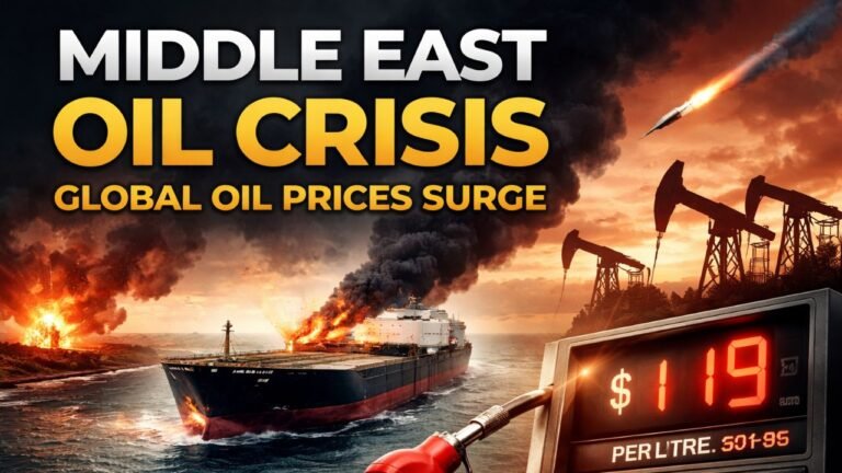 Middle East War shaking global oil markets. The crisis could push oil prices higher and impact fuel costs worldwide, including in India.