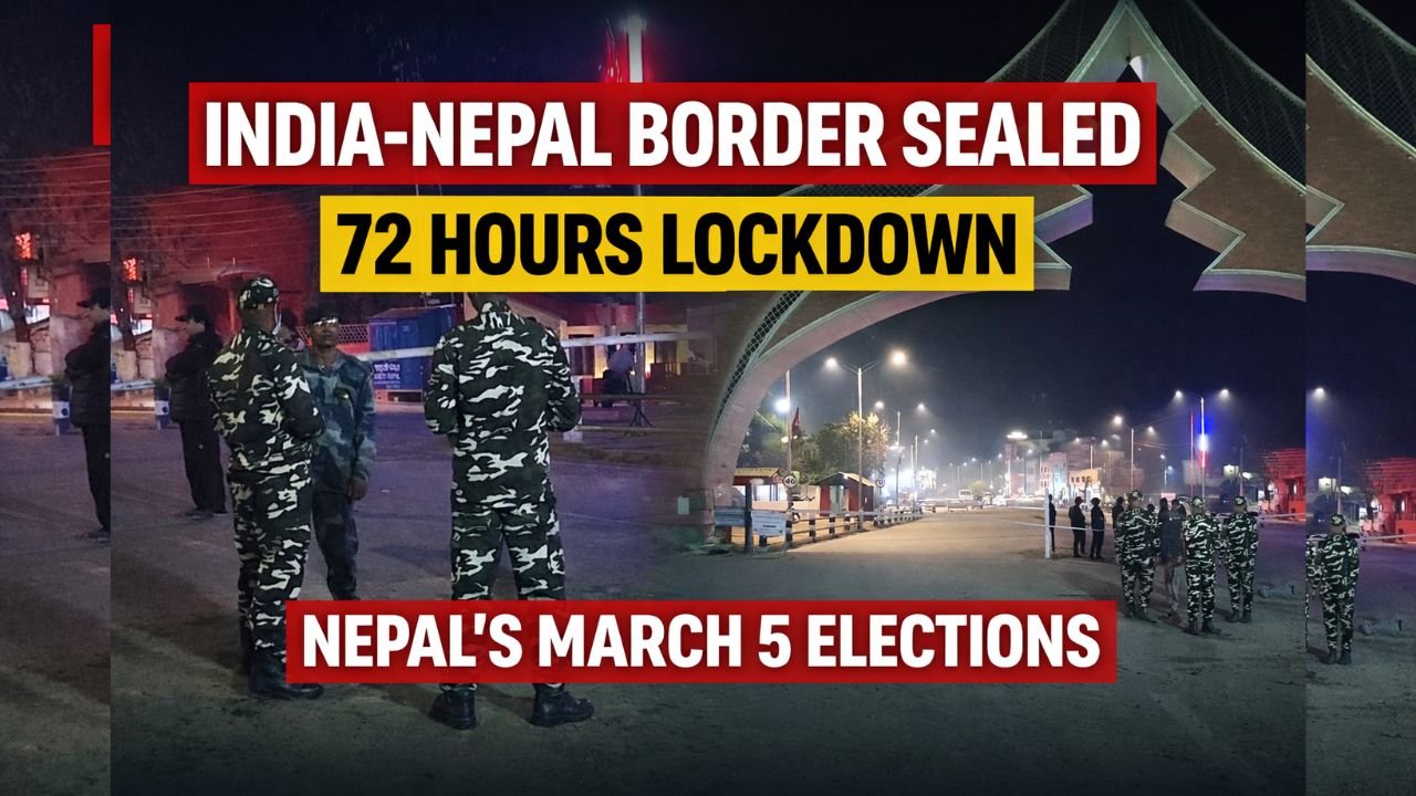 India–Nepal Border Sealed for 72 Hours Ahead of Nepal’s March 5 Elections