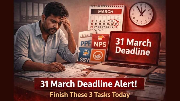 31 March Deadline Alert: Just 2 Days Left to Finish These 3 Important Financial Tasks