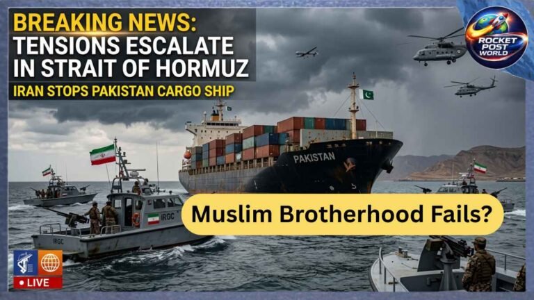Iran-US War: ‘Muslim Brotherhood’ Narrative Shaken as Iran Blocks Pakistani Ship in Strait of Hormuz