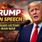 Trump Iran speech highlights US nearing victory in the Iran war, warns of intensified strikes and rising global oil prices amid ongoing Middle East tensions.